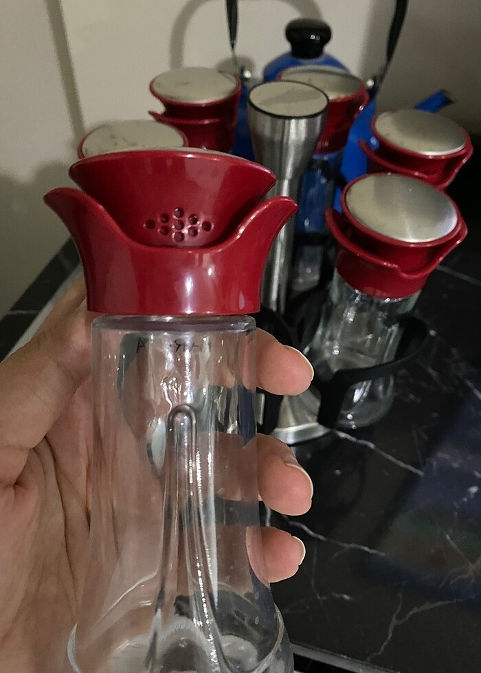 Karaca nori round 7 parça baharat takımı - Görsel 5