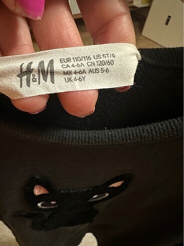 4 Yaş Beden H&M 4-6 yaş elbise