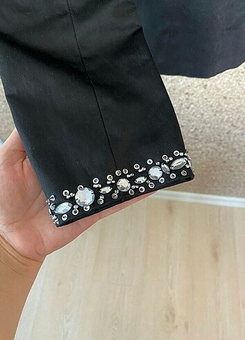 40 Beden siyah Renk Accort Siyah Döpiyes Takım
