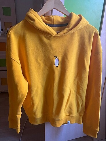 WWF Market sarı penguen hoodie XS
