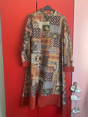 Kilim desenli tunik