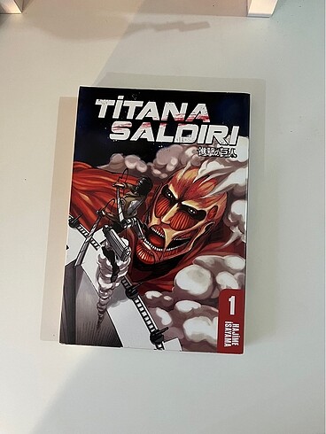 attack on titan 1. cilt turkce manga