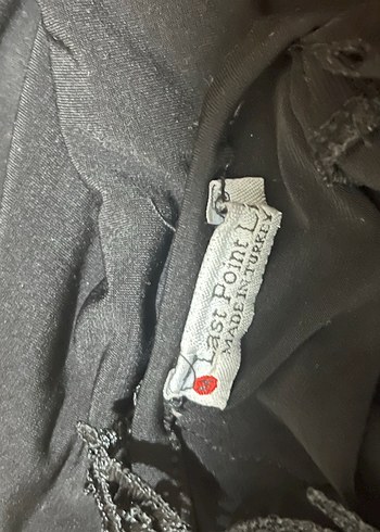 l Beden siyah Renk Uzun Siyah V Yakalı Gotik Elbise