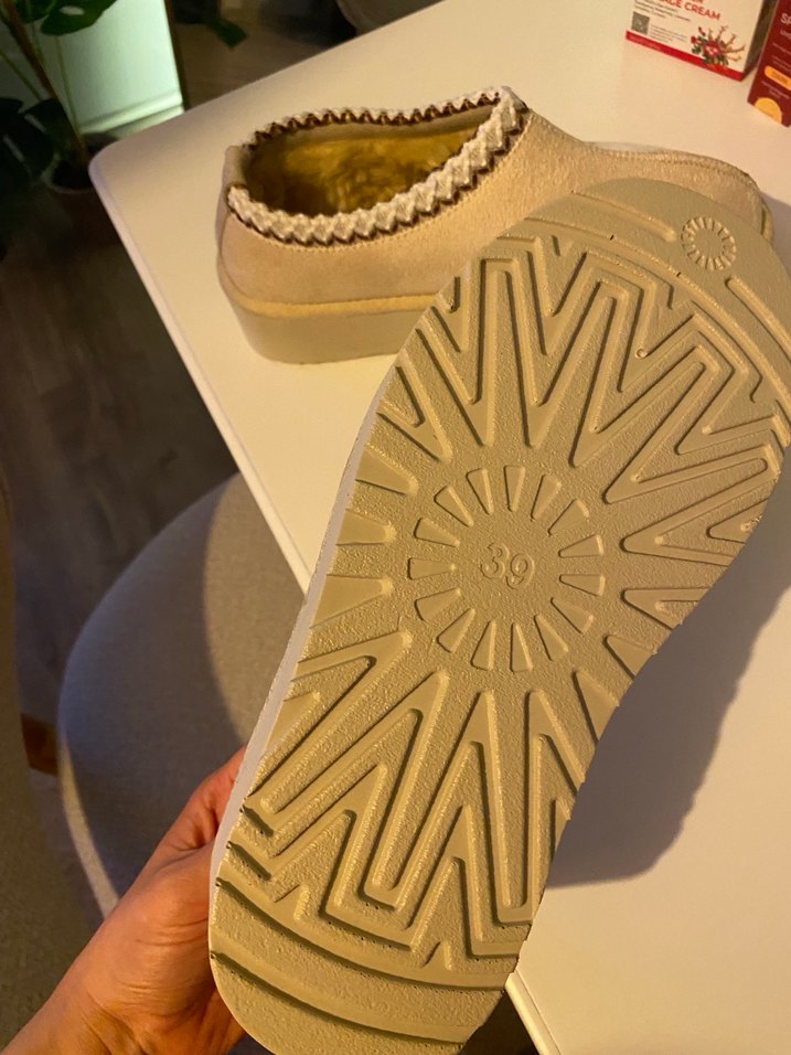 Krem Süet Kadın Dolgu ugg - Görsel 2