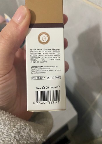 Eliamora Cocoa & Carrot Bronzlaştırıcı Yağ SPF 10 - Görsel 3