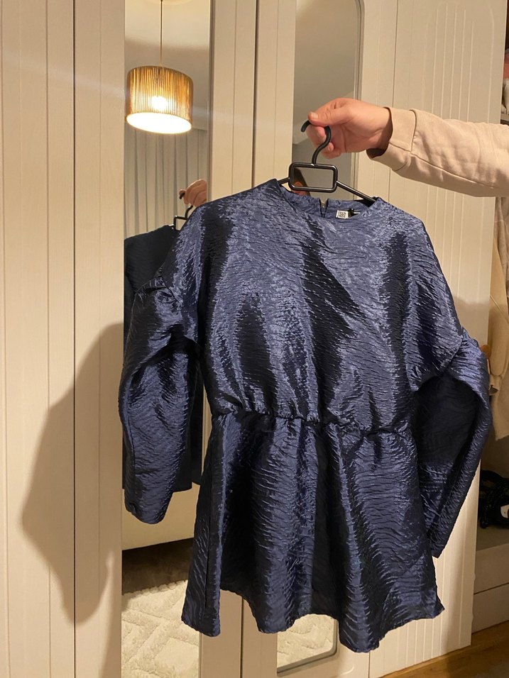 Parlak Midi  Ceketi - Görsel 2