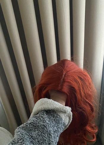 Bakır rengi peruk - Görsel 2