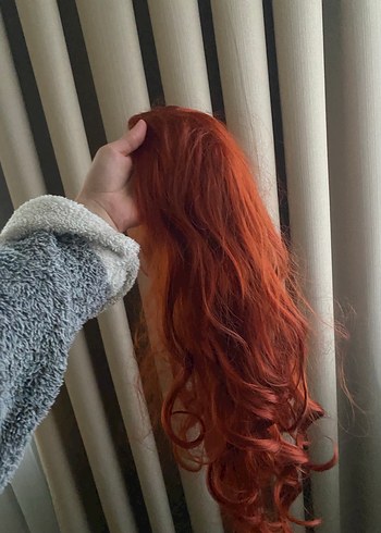 Bakır rengi peruk - Görsel 3