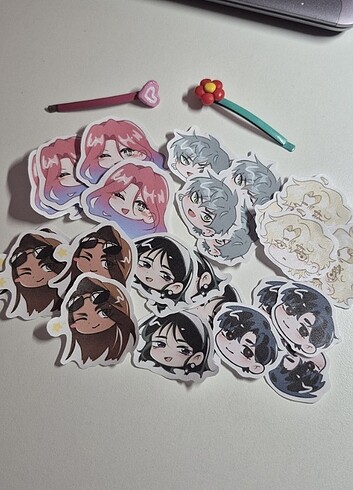 Alien stage sticker seti