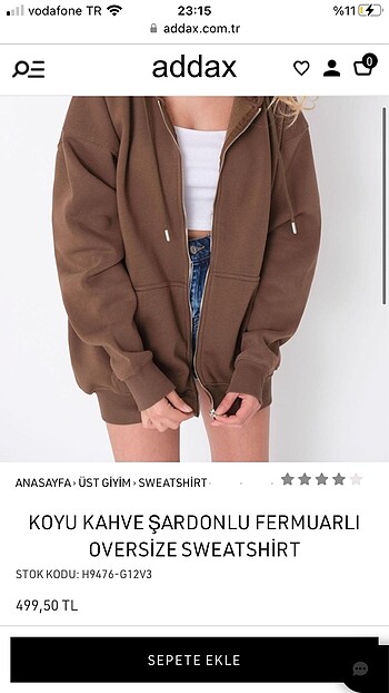 s Beden camel Renk hırka
