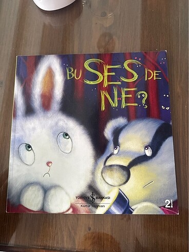 İş bankası yayınları çocuk kitap bu ses de ne