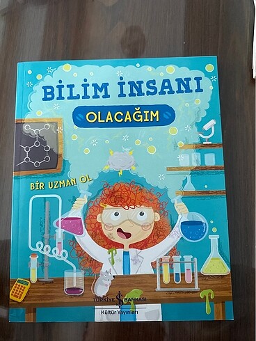 İş bankası yayınları çocuk kitap bilim insanı olacağım