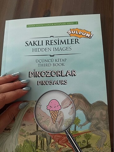 Saklı resimler çocuk dikkat kitabı
