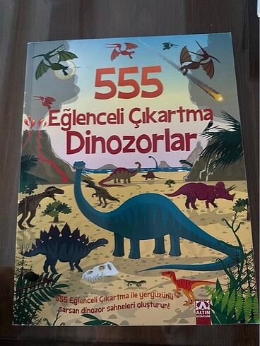 Çıkartmalı çocuk kitabı