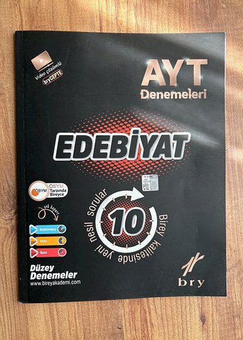 AYT Edebiyat 10'lu Deneme Kitabı