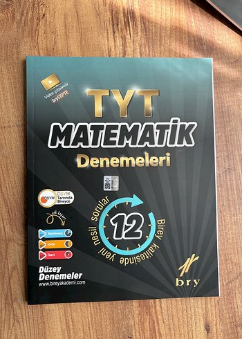 TYT Matematik 12 Deneme Kitabı