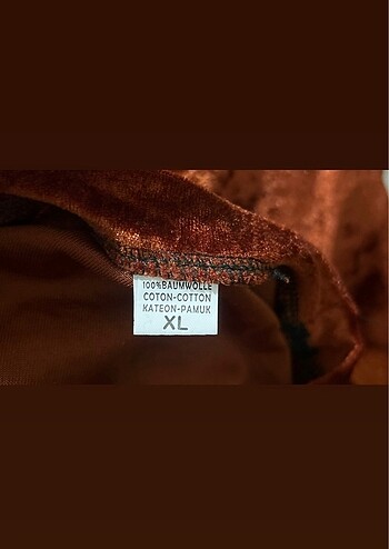 xl Beden Kadife tunik