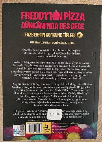  #Korku Kitabı ???? FREDDY'NİN PİZZA DÜKKANINDA 5 GECE 