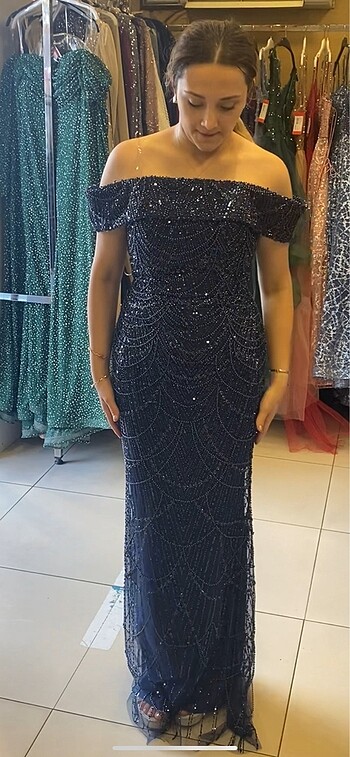 Taşlı abiye