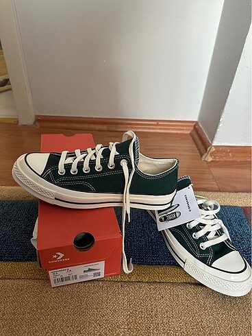 37 Beden yeşil Renk Yeşil converse chuck 70