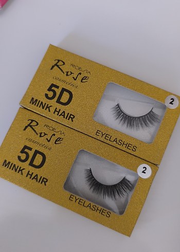 5D Mink Kirpikler - Rose Cosmetics