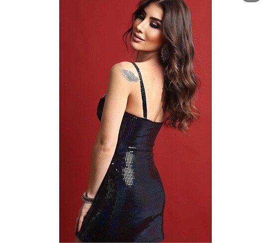 Zara Hologram tasarım elbise
