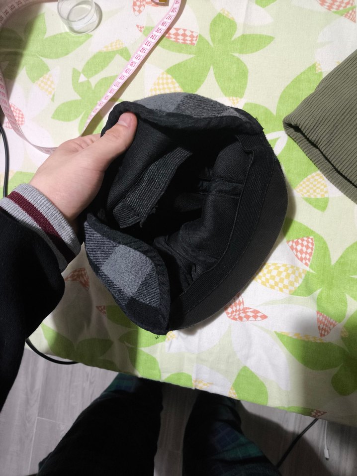 Gri Kareli Erkek Şapka - Görsel 3