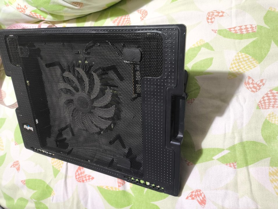 Siyah Dizüstü laptop Soğutucu Fan - Görsel 3