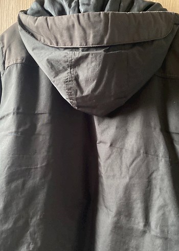 Gri Erkek Midi Boy Fermuarlı Ceket - Görsel 7