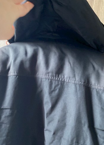 Gri Erkek Midi Boy Fermuarlı Ceket - Görsel 8