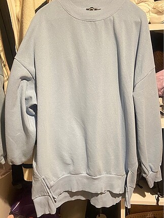Mavi sweat polarlı