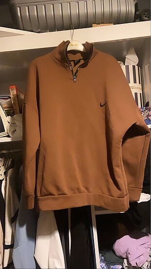 Kahverengi sweat