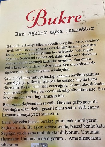 Bukre - Bazı Aşklar Aşka İhanettir