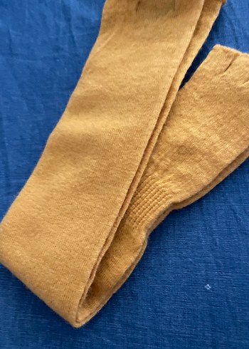 Sarı triko eldiven - Görsel 3