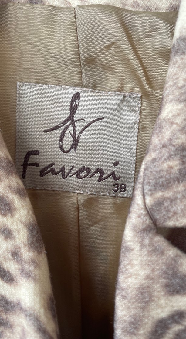 Leopar desen blazer ceket - Görsel 4