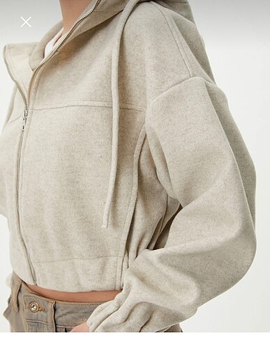l Beden ten rengi Renk crop ceket