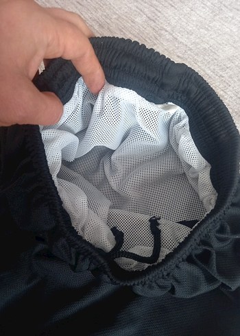 Kırmızı Elastik Bel Rahat Spor Şort - Görsel 6