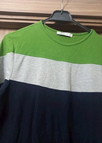 Uzun Kollu Kuşaklı Kadın Elbise ve buliz - Görsel 4