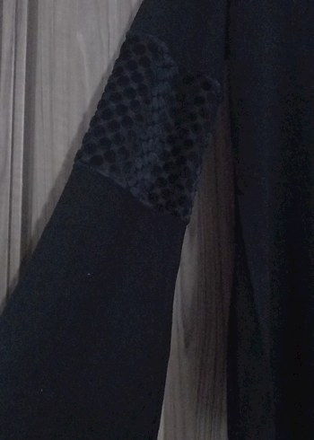 Uzun Kollu Kuşaklı Kadın Elbise ve buliz - Görsel 15