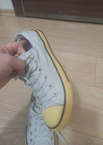 Gri Kadın Günlük Spor Ayakkabı - Görsel 7