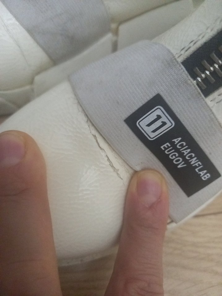 Beyaz Kadın Sokak Stili Topuklu Bot - Görsel 3