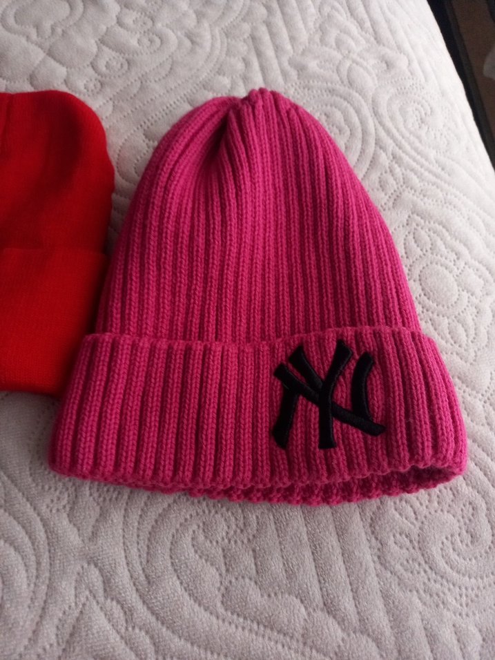 Renkli Örgü Kadın Bere - Görsel 2