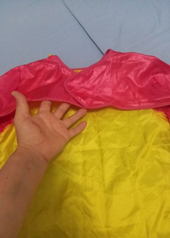 Uzun Kollu Sarı ve Kırmızı boya Önlüğü - Görsel 5