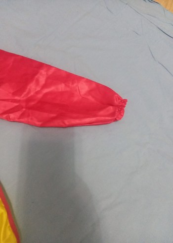 Uzun Kollu Sarı ve Kırmızı boya Önlüğü - Görsel 6