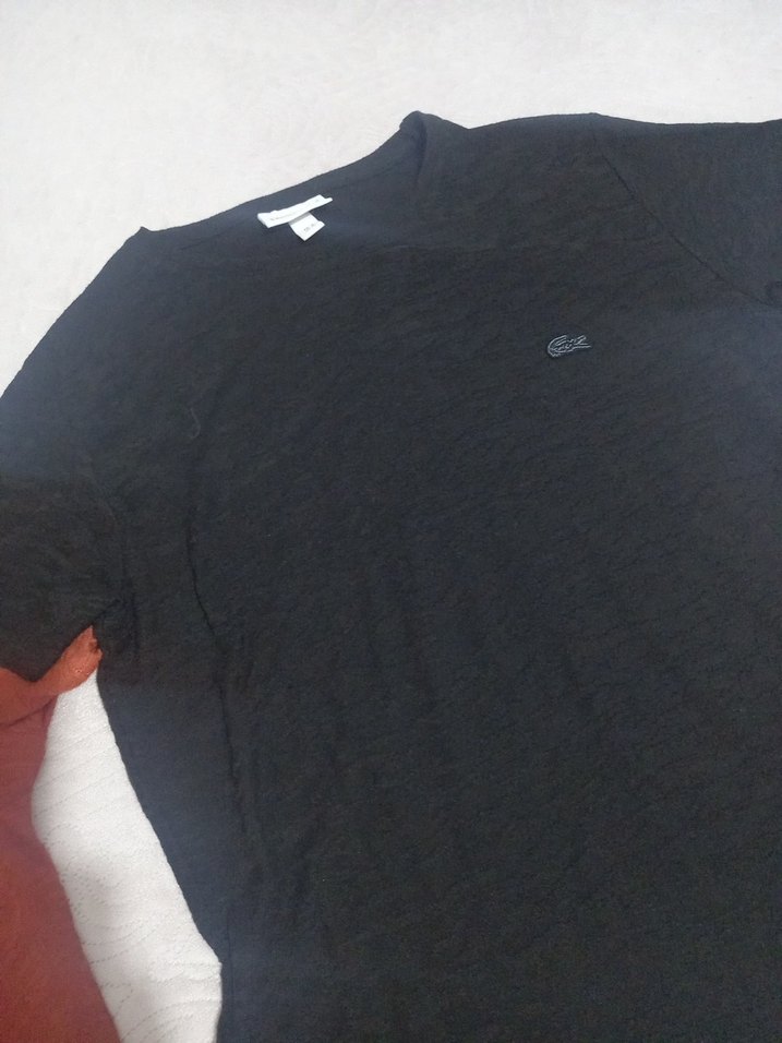 Sarı Kısa Kollu Polo Tişört - Görsel 3