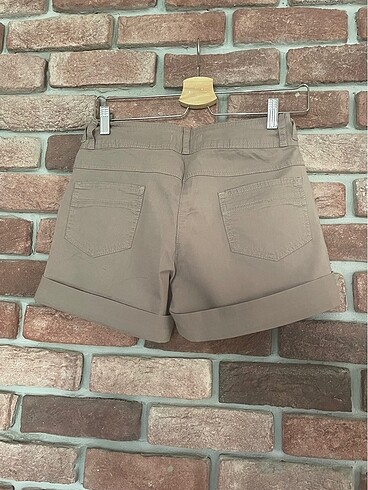 Açık kahve şort - Görsel 6