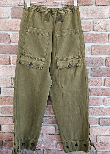 Zara ayarlanabilir paça kargo pantolon - Görsel 5