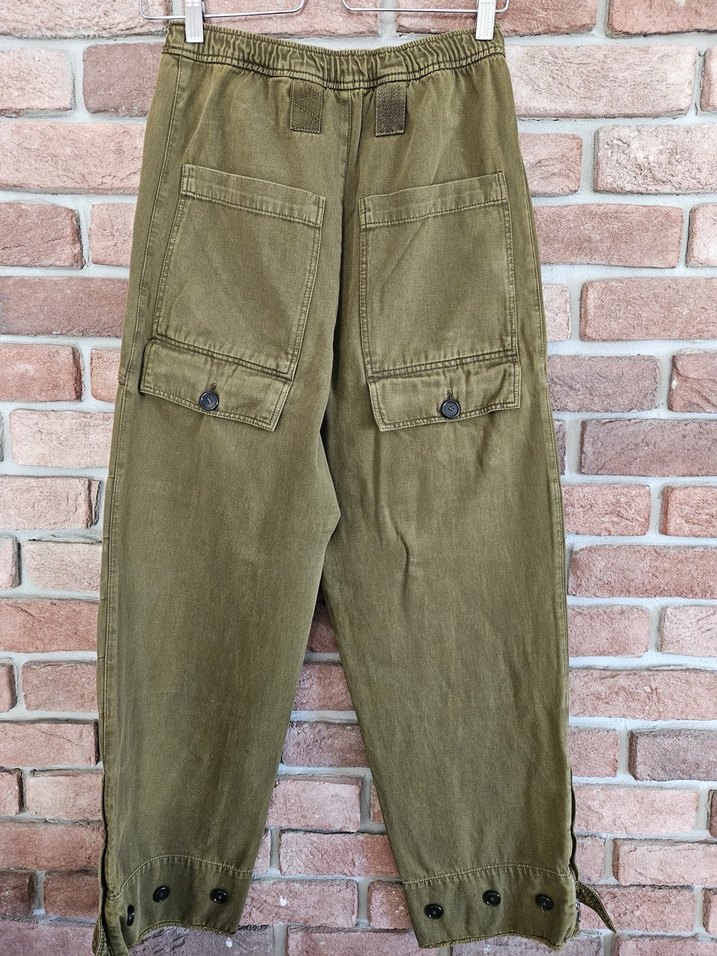 Zara ayarlanabilir paça kargo pantolon - Görsel 5