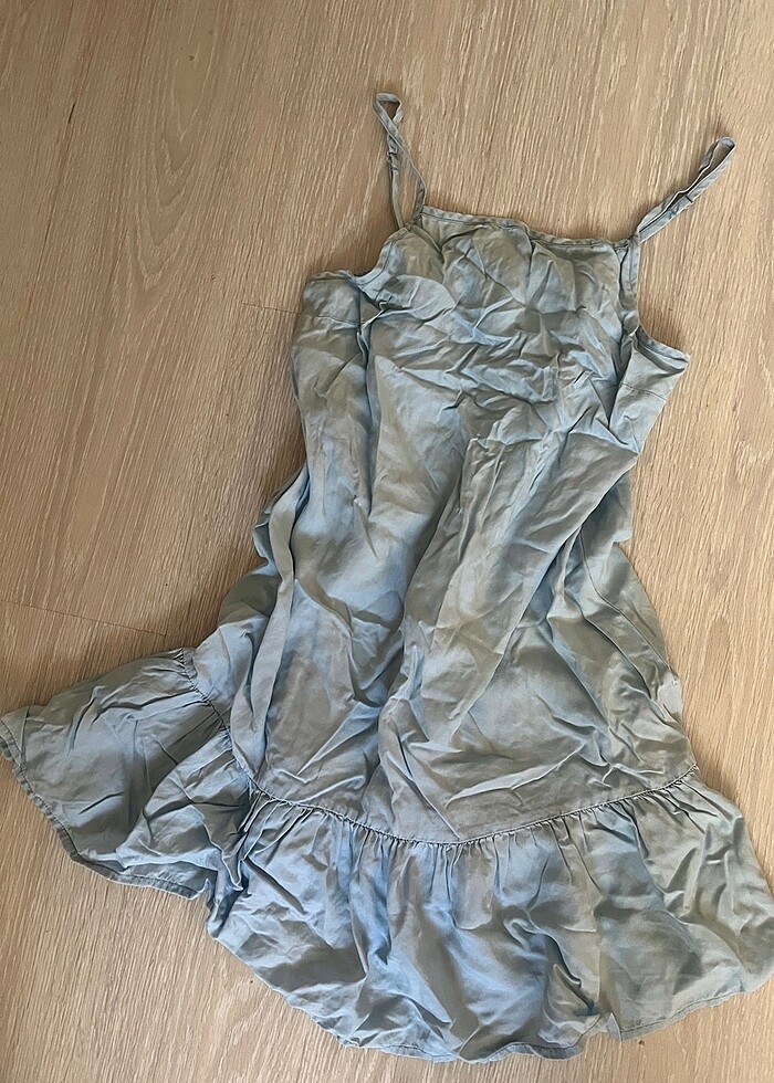 Askılı kısa elbise - Görsel 4