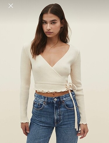 Stradivarius triko balerin hırka